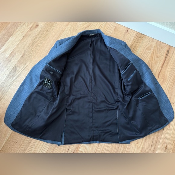 Jos. A. Bank 100% Wool Traveler Blazer Jacket Blue Men’s Size 41 Regular - Picture 11 of 11